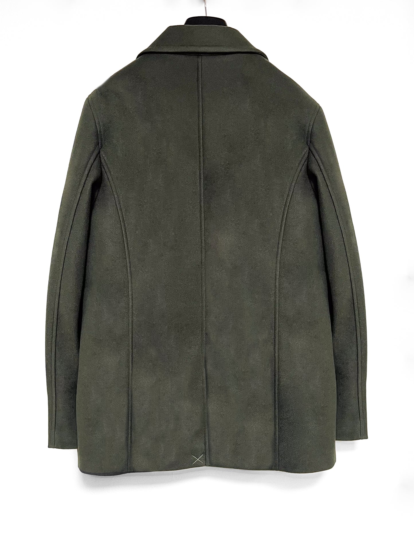 Ragnar reefer faux wool - Khaki