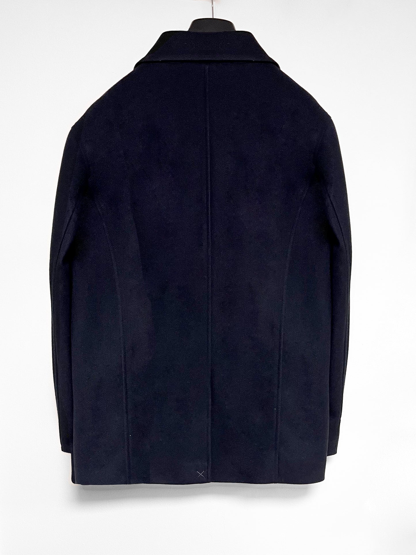 Ragnar reefer faux wool - Navy