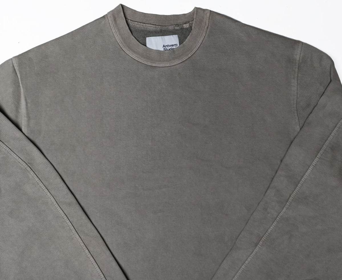 ANTWERP STUDIOS: Thor Garment Dyed Sweatshirt – Sand
