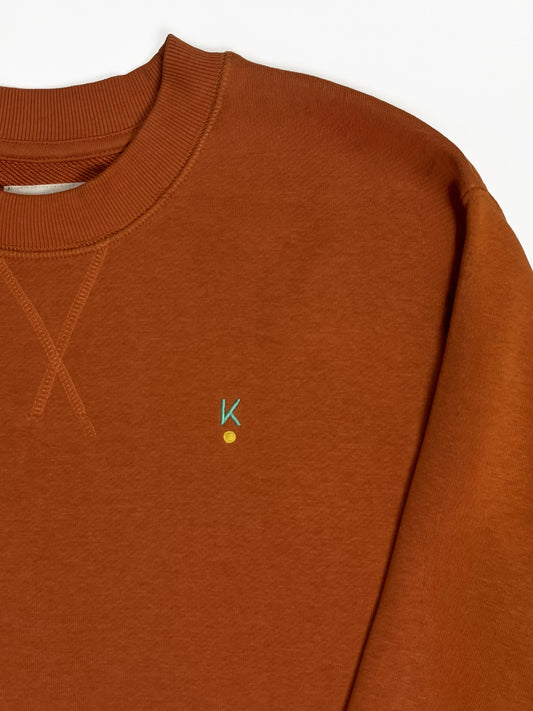 Ludwig Sweatshirt - Burnt Orange