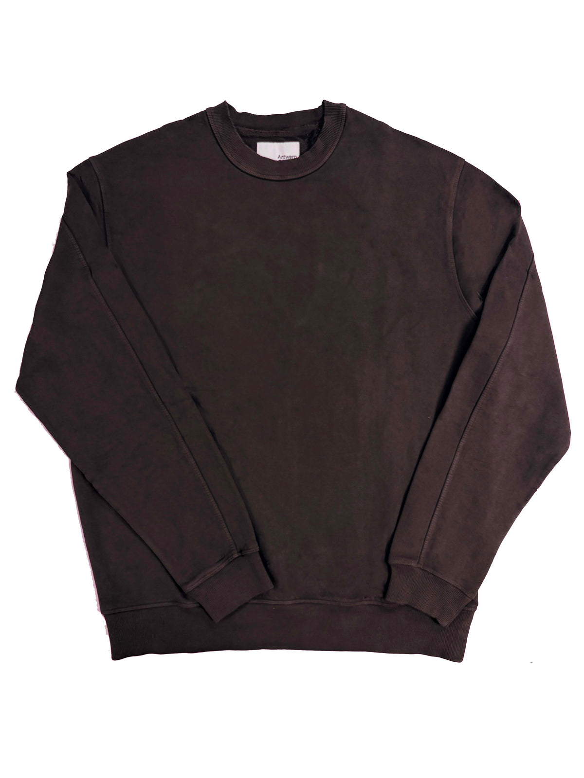 ANTWERP STUDIOS: Thor Garment Dyed Sweatshirt – Chocolate