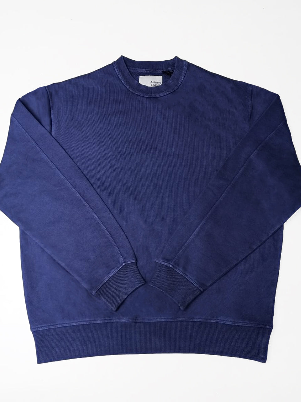 ANTWERP STUDIOS: Thor Garment Dyed Sweatshirt – Indigo