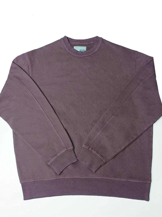 ANTWERP STUDIOS: Thor Garment Dyed Sweatshirt – Blackberry